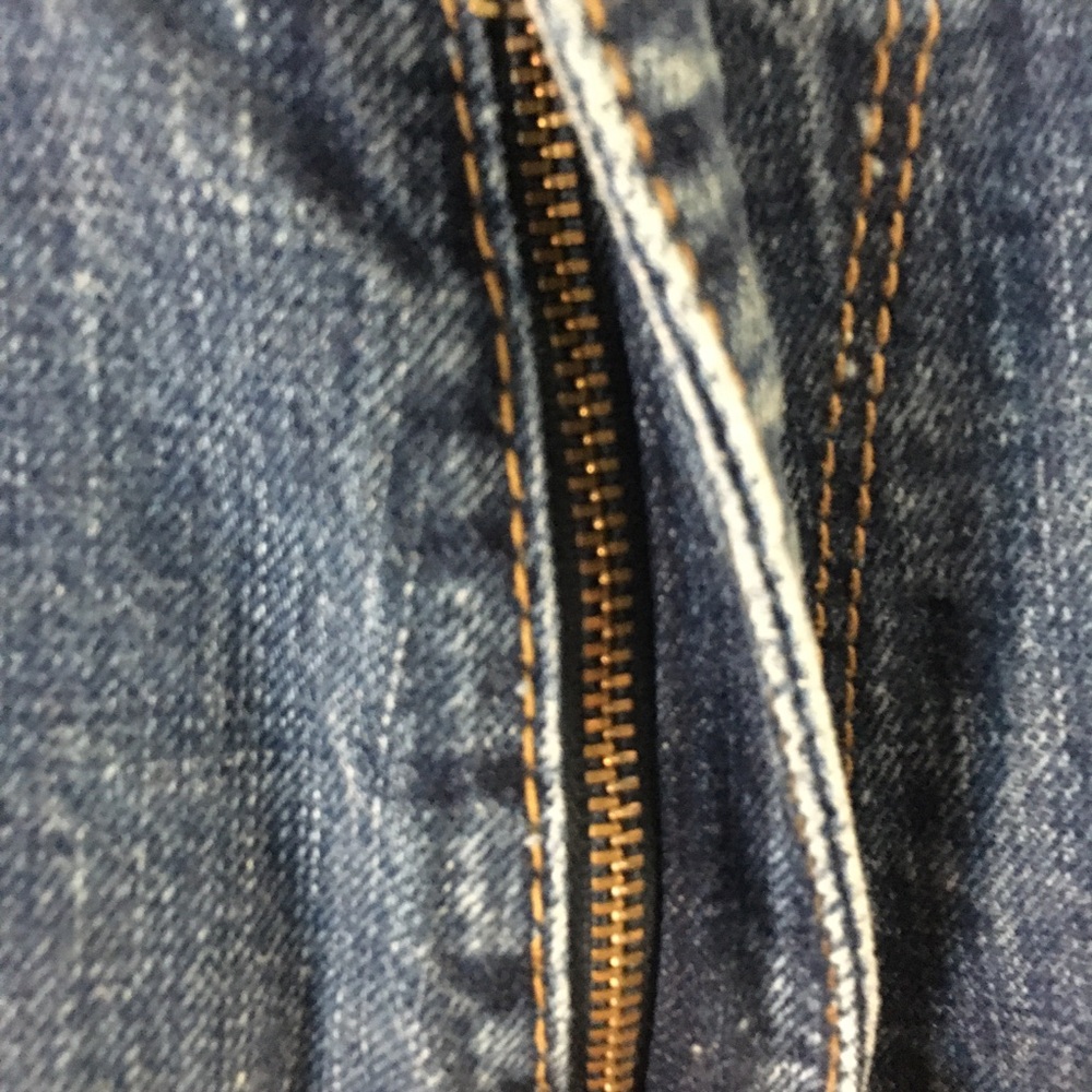 Vintage Tommy Hilfiger Straight Leg Jeans 36W X 32L Blue 100% Cotton Casual 90’s - Picture 5 of 12